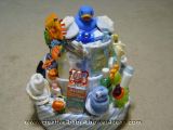 blue ducky diaper baby cake