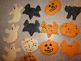 halloween sugar cookies