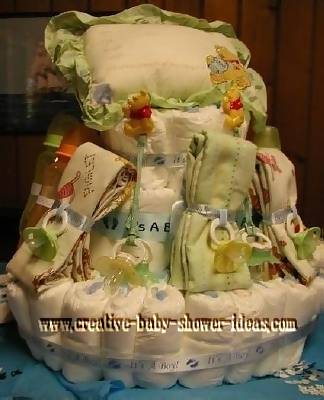 12 Scrumptious Diaper Bag Cakes for Baby Shower - Shiny Eve