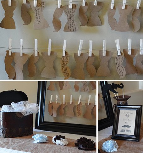 rustic baby shower