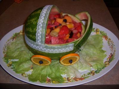 Watermelon Baby Carriage