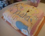 jungle animals quilt animal cake