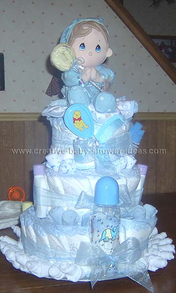 precious moments diaper cake