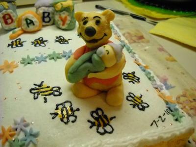 Pooh Baby Cake