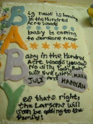 Baby  Pooh Cake